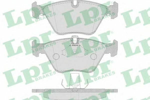 LPR 05p649 Motorcraft Kit de plaquettes de frein, frein à disque