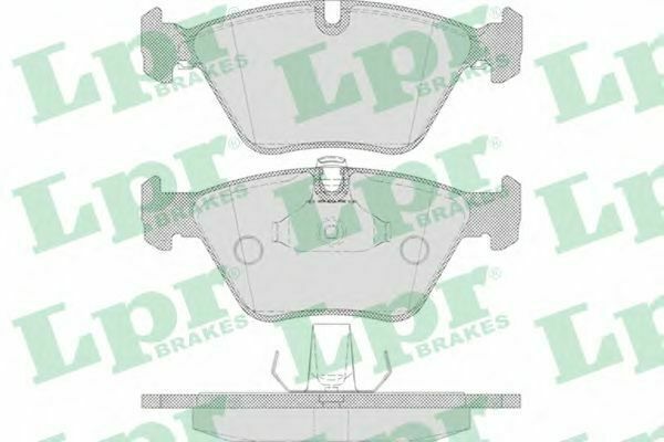 LPR 05p649 Motorcraft Kit de plaquettes de frein, frein à disque