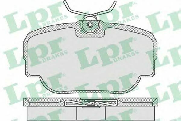 PLAQUETTES DE FREIN REF 05P739