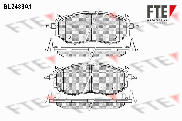 FTE Automotive bl2488 a1 système de freinage