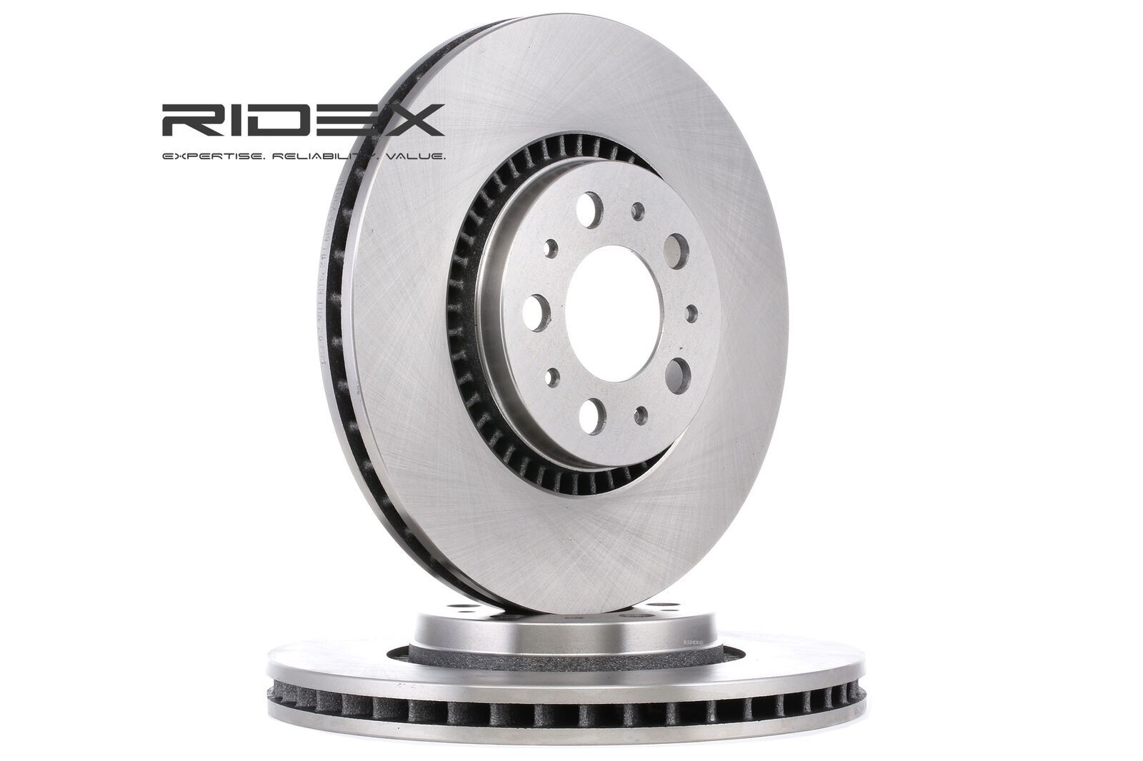 2x RIDEX Disque de frein AVANT pour VOLVO S60 I V70 II SW S80 I TS, XY V70 I LV